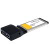 StarTech.com 2 Port ExpressCard SuperSpeed USB 3.0 Card Adapter UASP - USB 3.0 Controller - USB 3.0 ExpressCard - USB 3.0 Adapter (ECUSB3S22) USB-adapter USB SuperSpeed USB 3.0 USB 2.0