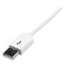 StarTech.com Apple 30-pin Dock Connector to USB Cable iPhone iPod iPad Opladnings-/dataadapter 1m