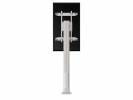 M Public Display Stand Pillar 210cm Silv