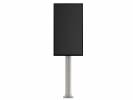 M Public Display Stand Pillar 210cm Silv