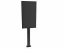 M Public Display Stand Pillar 210cm Blac