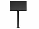 M Public Display Stand Pillar 210cm Blac