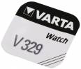 Varta V329 Batteri Sølvoxid 36mAh