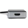 StarTech.com USB 3.0 to HDMI & DVI Adapter with 1x USB Port - External Video & Graphics Card Adapter - Dual Monitor Hub - Supports Windows (USB32HDEH) USB 3.0 Dockingstation