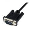 StarTech.com Nulmodem-kabel Sort 2m