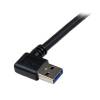 StarTech.com USB 3.0 USB-kabel 1m Sort