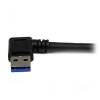 StarTech.com USB 3.0 USB-kabel 1m Sort