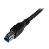 StarTech.com USB 3.0 USB-kabel 1m Sort