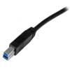 StarTech.com USB 3.0 USB-kabel 2m Sort