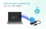 i-Tec ADVANCE Series Netværksadapter USB 2.0 100Mbps Kabling