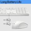 HP 655 Wireless and Mouse Combo White Tastatur Tr&aring;dl&oslash;s