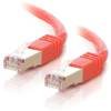 Cbl/10M Shield CAT5E Mld Patch CBL RED