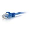 Cbl/0.3M Blue CAT6 Snagless UTP Patch CB