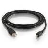 Cbl/1m USB 2.0 A/MINI-B Black