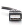 Cbl/2m USB 2.0 A Male/A Male Black