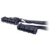 APC DDC Cat 6 UTP CMR 6XRJ-45 Black