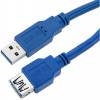 TECHly USB 3.0 USB forlængerkabel 1cm Blå