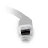 Cbl/2m C2G Mini DisplayPort M/M WH