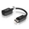 20cm DisplayPort M to HDMI F BLK