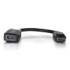 20cm DisplayPort M to HDMI F BLK