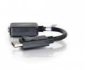 20cm DisplayPort M to VGA F BLK