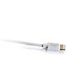 1m USB A to Lightening Cable White