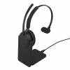 Jabra Evolve3 65 UC Tr&aring;dl&oslash;s Kablet H&oslash;retelefoner Sort