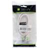 TECHly HDMI-kabel med Ethernet 2m Hvid