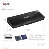 Club 3D CSV-3103D 9-in-one USB 3.2 Gen1 Dockingstation Sort