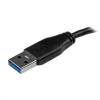 StarTech.com USB 3.0 USB-kabel 15cm Sort