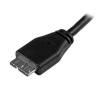 StarTech.com USB 3.0 USB-kabel 15cm Sort