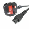 StarTech.com Strøm IEC 60320 C5 Effekt BS 1363 (male) Sort 2m Strømkabel