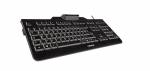 Cherry KC 1000 Keyboard (Chip Reader), Black