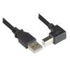 TECHly USB 2.0 USB-kabel 50cm Sort