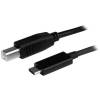 StarTech.com USB 2.0 USB Type-C kabel 1m Sort