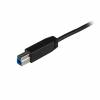 StarTech.com USB 3.1 USB Type-C kabel 1m Sort