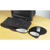 Memory Gel Mousepad/silver-black