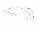 M Headset Holder Wall White
