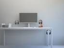 M Headset Holder Desk White