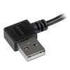 StarTech.com USB 2.0 USB-kabel 1m Sort