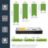 StarTech.com Dual M.2 SATA Adapter RAID - 2x M.2 SSDs to 2.5in SATA (6Gbps) RAID Adapter Converter TRIM Support (25S22M2NGFFR) Styreenhed til lagring (RAID)