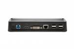 Kensington SD3600 Universal USB 3.0 Dual-2K Dock - HDMI/DVI-I/VGA - Windows Dockingstation