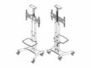 M Public Floorstand Bsic/shelf/camholder