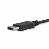 StarTech.com 24 pin USB-C han (input) -> 20 pin DisplayPort han (output) 1 m Sort