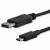 StarTech.com 24 pin USB-C han (input) -> 20 pin DisplayPort han (output) 1 m Sort