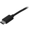 StarTech.com Thunderbolt 3 / USB 2.0 USB Type-C kabel 2m Sort