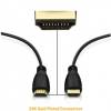TECHly HDMI-kabel med Ethernet 6m Sort