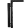 StarTech.com 3ft (1m) Vertical Cable Management Duct with Cover - 0U Open Slot Finger Duct Wire Raceway for 19 Inch Server Rack - Slotted Cord Channel (CMVER20UF) 91.4cm Sort