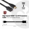 Club 3D CAC-1320 HDMI forlængerkabel 5m sort