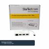 STARTECH 3-Port USB-C Hub with Gigabit